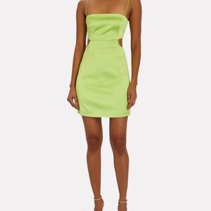 Guage81 Marta Green Strapless Sheath Cocktail Dress Size Small